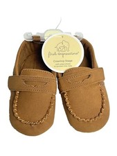 First Impressions Crawling First-Walking Soft Soled Loafer Shoes Sz 4 Infant NWT