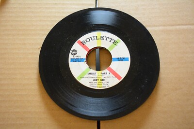 JOEY DEE ''SHOUT'' 45 RPM 7'' SINGLE G+ ROULETTE