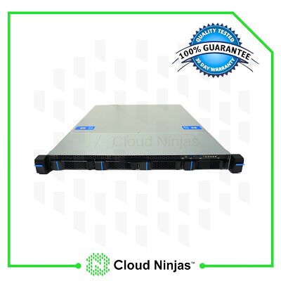 Chenbro 1U RM14604T3FP4+ 4x 3.5  Hotswap 2x 2.5  Barebone Server PSU W/ Rail Kit