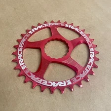 Race Face 1X Cinch, 32t Direct Mount Chainring - Narrow Wide, Red