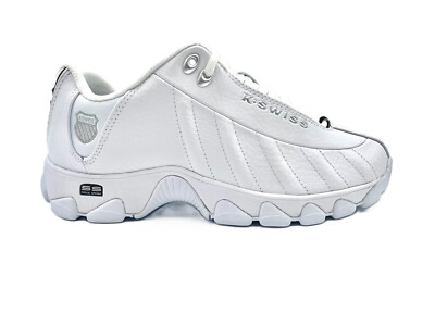K-Swiss ST329 CMF - Mens Shoes - White Black Silver