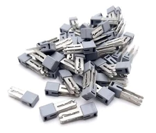 Lot of 50 Wago 281-402 Adjacent Jumper Terminal Block Accessories 4 Position