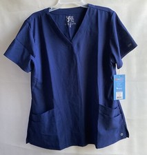 Barco One Scrub Top Royal X-Large Uniform Medical XL NEW Indigo Blue Arc tech