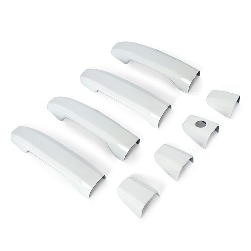Summit White Side Mirror Cover Cap For 2014-2018 Chevy Silverado/GMC Sierra 1500 - Picture 12 of 15