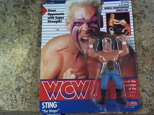 Sting �The Stinger� WCW 1990 Galoob Wrestling Figu...