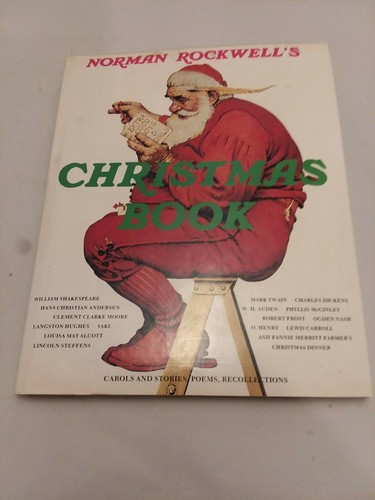 Norman Rockwell Weihnachtsbuch Weihnachtslieder Geschichten Gedichte Erinnerungen Urlaubsbuch - Bild 2 von 12