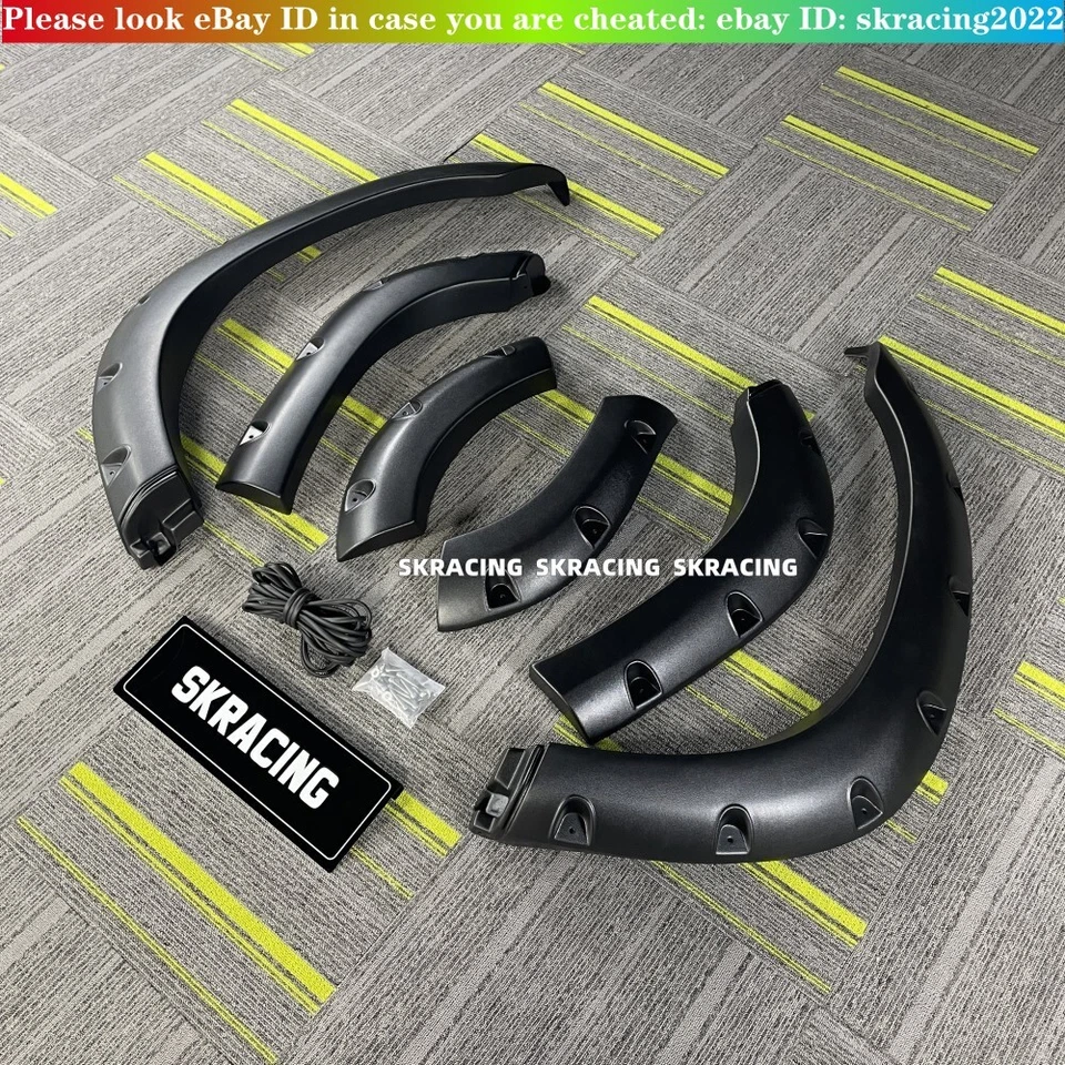 Fender Flares Wheel Arches Wide body Fits For Land Cruiser lc80 fj80 1991-1997 - Image 2 of 4