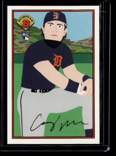 2021  Topps 1989 Bowman x Keith Shore #24 Casey Mize !! - Picture 1 of 2