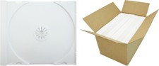  400 CD Trays - SOLID WHITE Replacement Inserts for Jewel Boxes Cases CDIR80SW