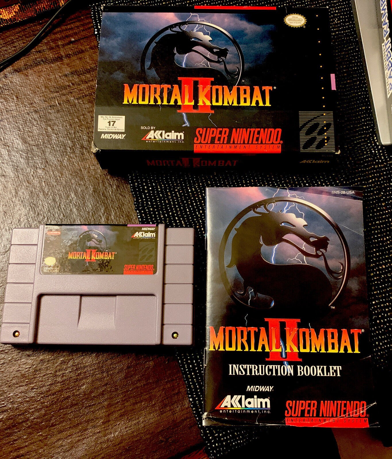 Mortal Kombat II (SNES) - online game