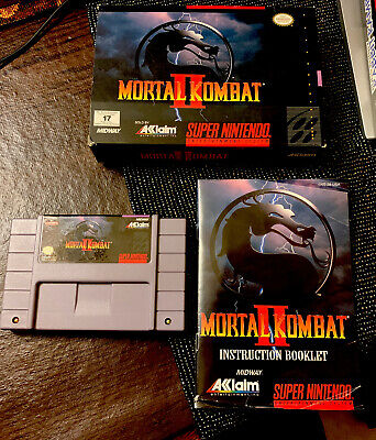 Play SNES Mortal Kombat II (USA) Online in your browser 