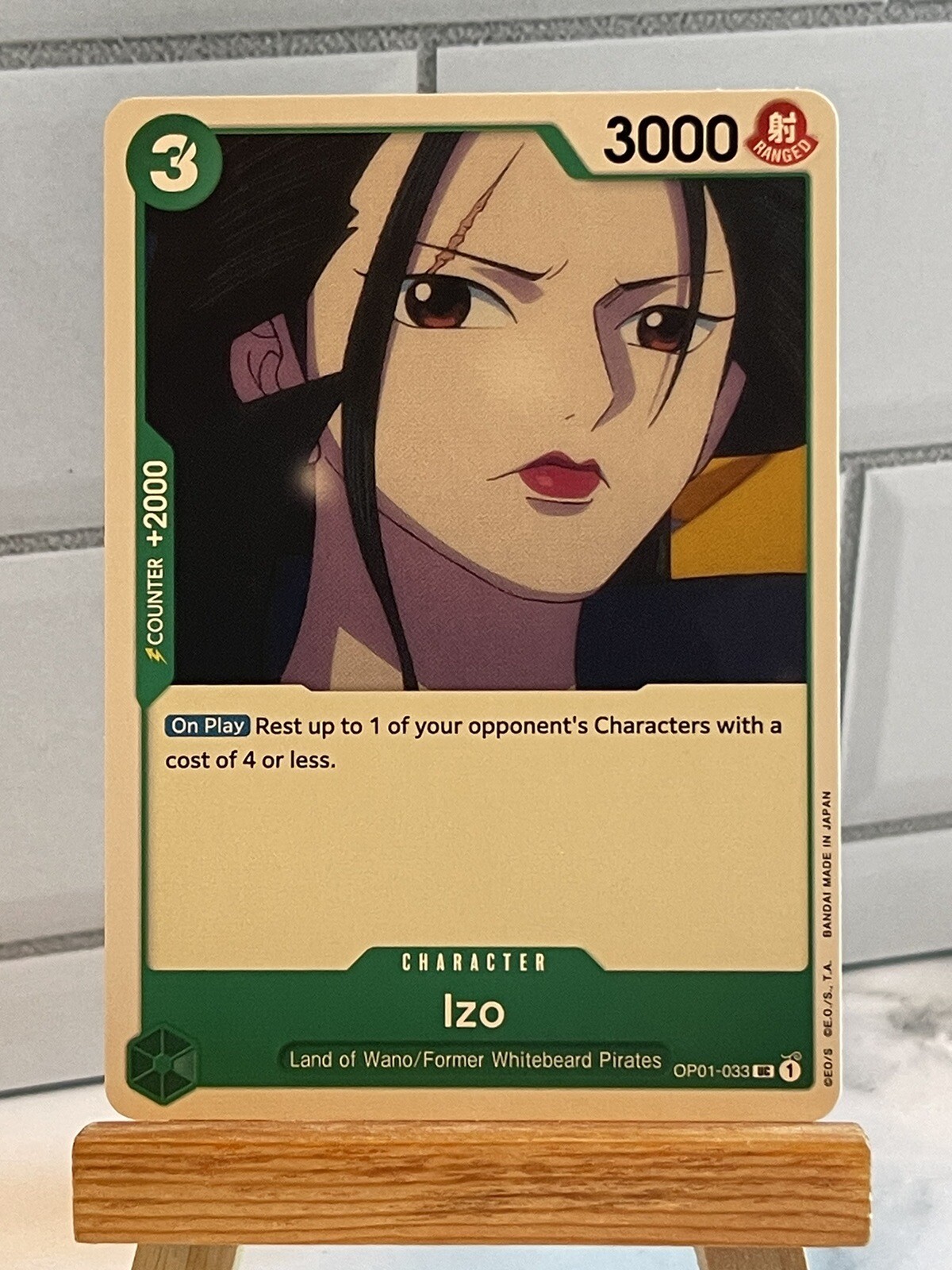 One Piece Card Game Izo OP01033 UC Romance Dawn English eBay