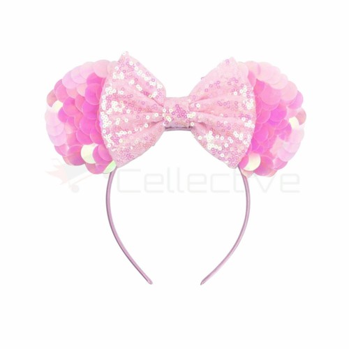 Princesa Minnie Mickey Mouse Orejas para todas las edades Orejas Disney Disneyland Lentejuelas - Imagen 13 de 15