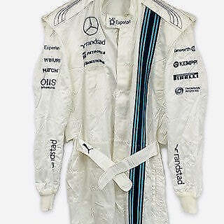 2014 Martini Williams Formel 1 Team Puma Pit Crew gebrauchter Rennanzug - Bild 4 von 9