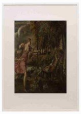 Titian The Death of Actaeon A3 A4 Framed Print Picture