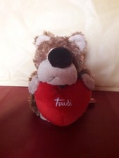 Trudi Trudini Soft Peluche Orsetto Cm 14 , Con Cuore , Nuovo Con Cartellino