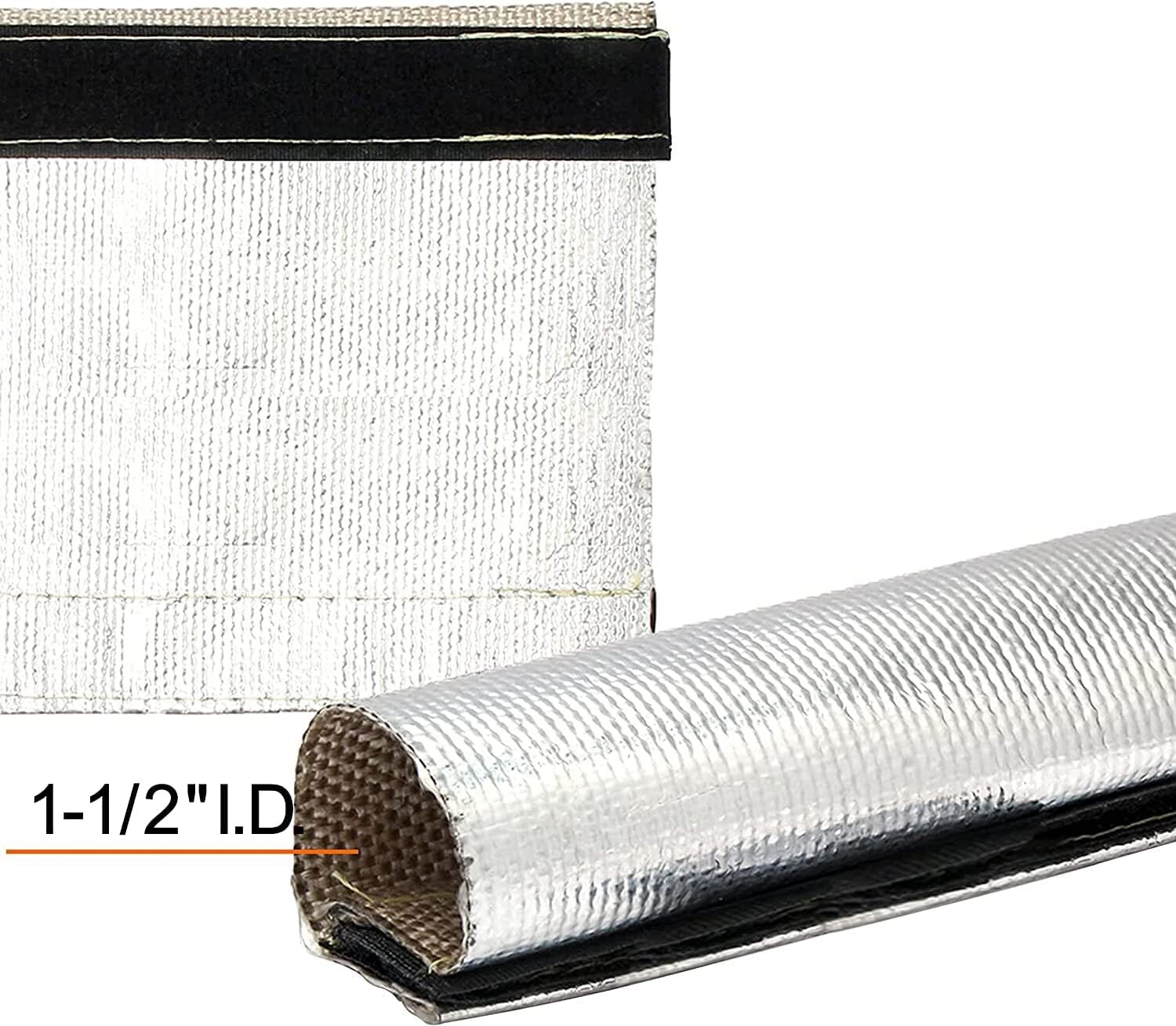 Heat Shroud Aluminized Sleeving Heat Shield fuel line wire heat sleeve