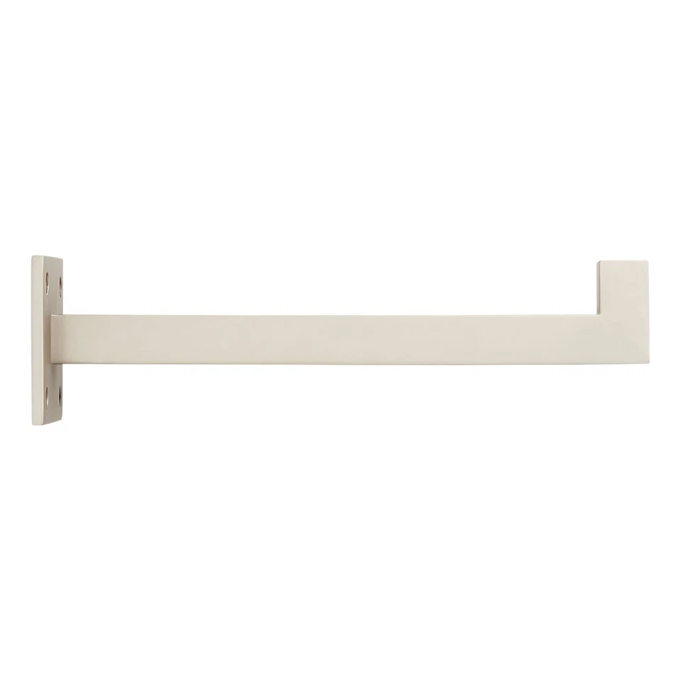 Signature Hardware 482449 Bodwell 9" Brass Shelf Bracket - Satin Brass Foto 2 de 3