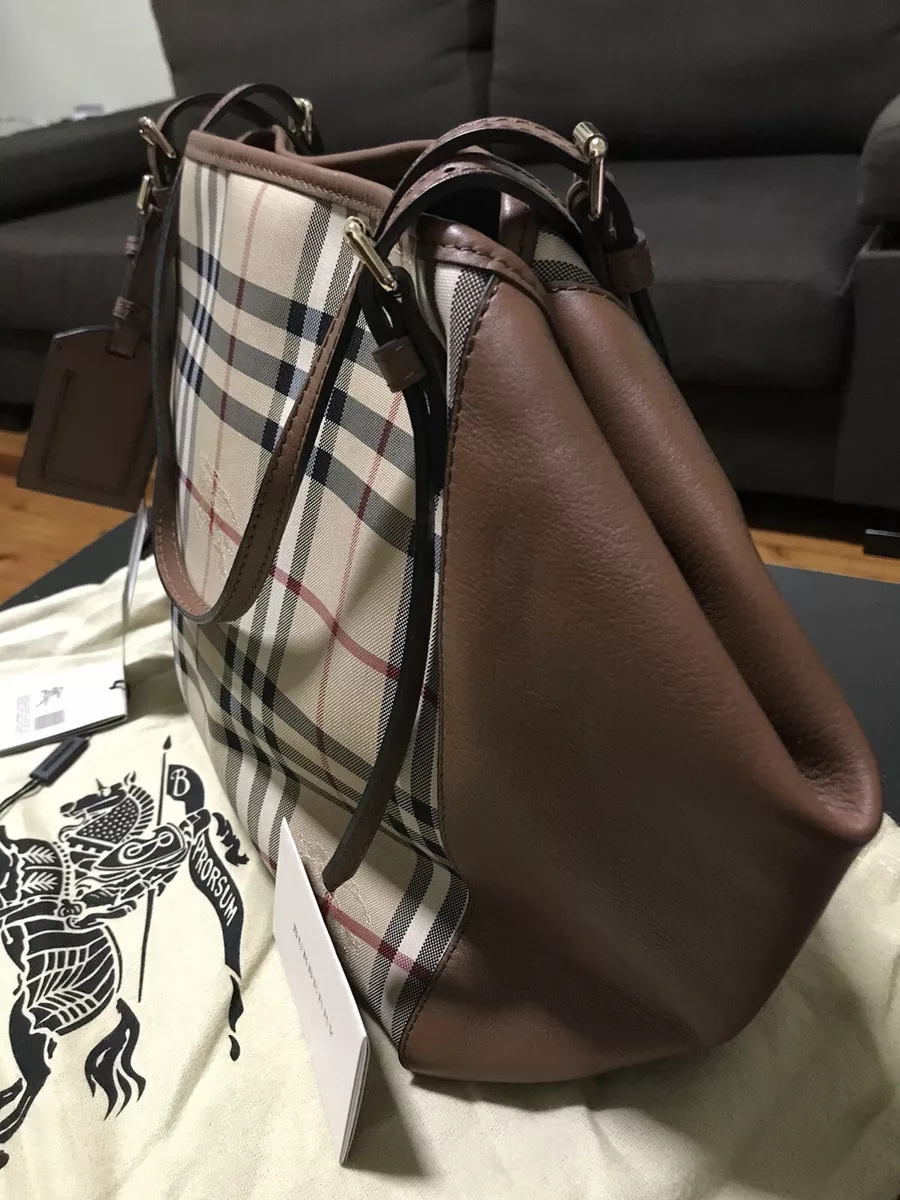 Burberry horseferry top check crossbody bag