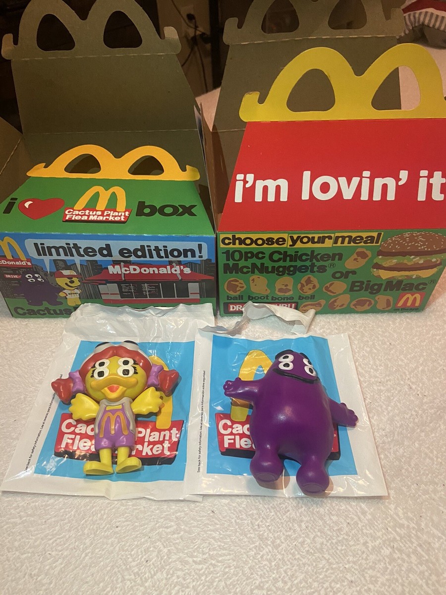 Cactus Plant Flea Market Mcdonalds Adult Happy Meal Toy | eBay