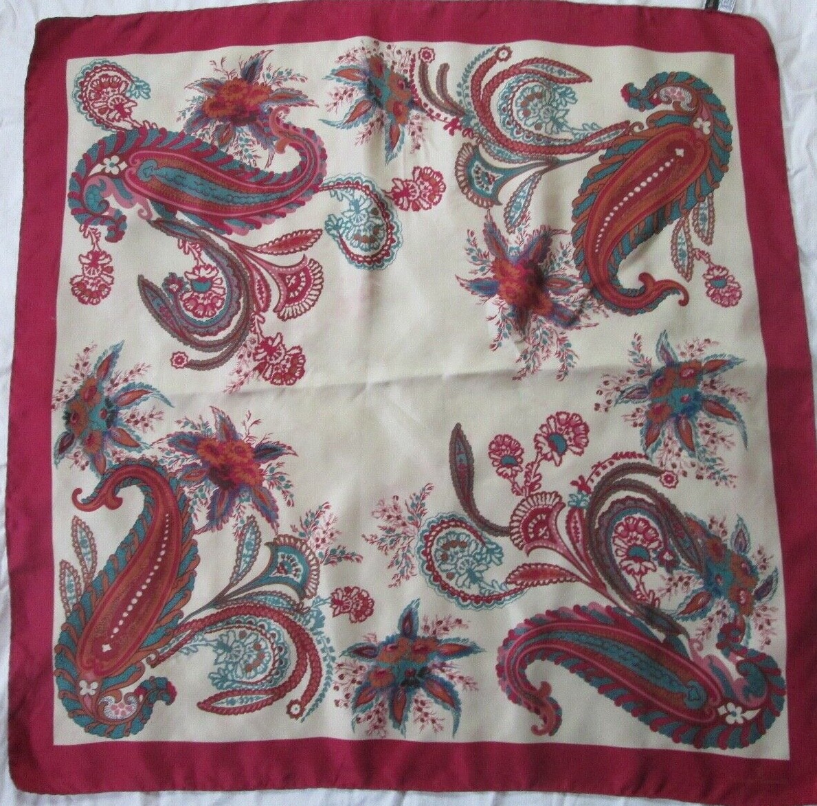 Foulard En Soie Nazareno Gabrielli Occasion - Multicolore, Pour Femme
