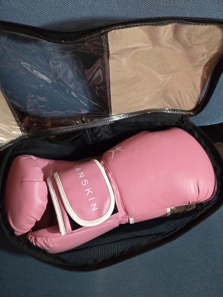 Guantes de boxeo Danskin rosa para mujer 10 OZ Foto 4 de 4