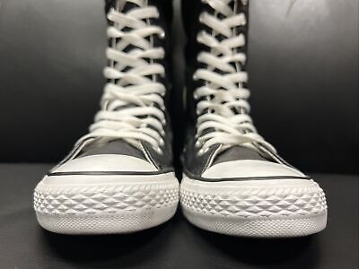 Converse Chuck Taylor All Star Knee High XXHI Black LEATHER Converse Chuck Taylor All Star Knee High XXHI Black LEATHER