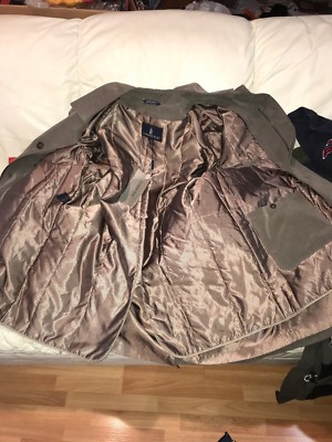 Trench Coat Homme London Fog - Taille L - Couleur Marron - Doudoune Amovible - Occasion Très Bon état