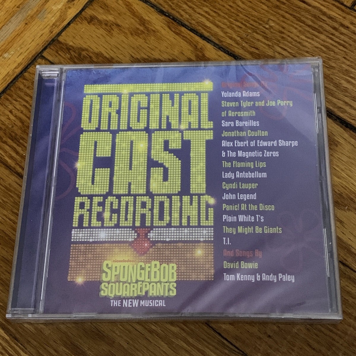 SEALED SpongeBob SquarePants The New Musical Original Cast