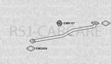 Tube d'échappement Kia RIO