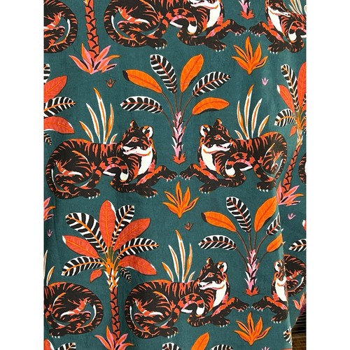 Anthropologie Printfresh Untamed Whimsical Animal Cat Shorts Pajama PJ Set L - 第 14/18 張圖片