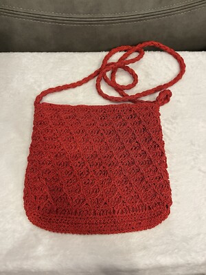 Cappelli Straworld Inc Red Purse