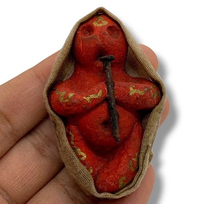 Ghosts Curse Broken Neck Amulet Protect Bad Thing Doll Pass Ceremony