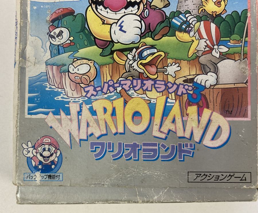 Nintendo Game Boy Wario Land: Super Mario Land 3 Japan w