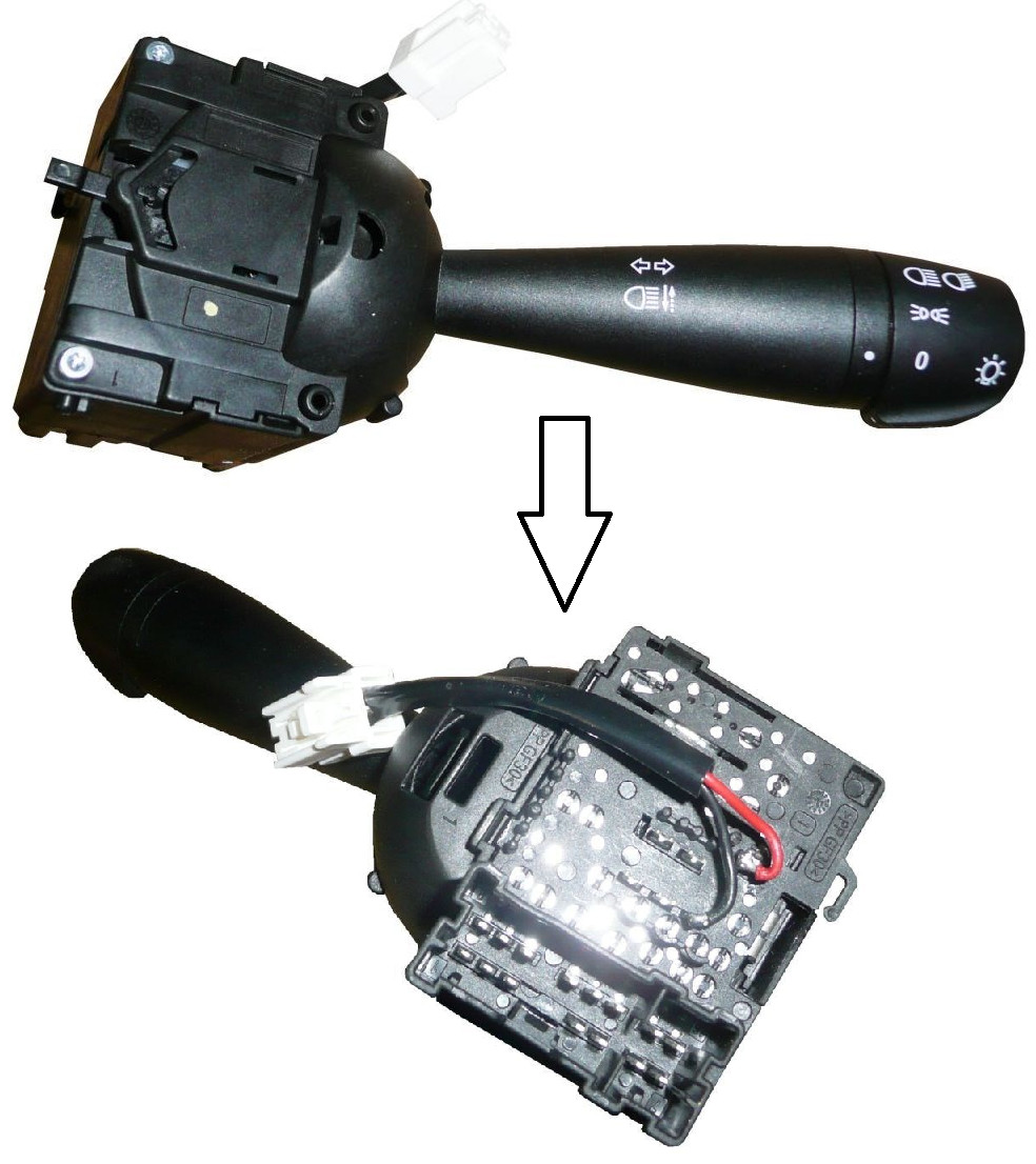 Commodo clignotant Dacia Sandero II interrupteur phare commutateur GM-036