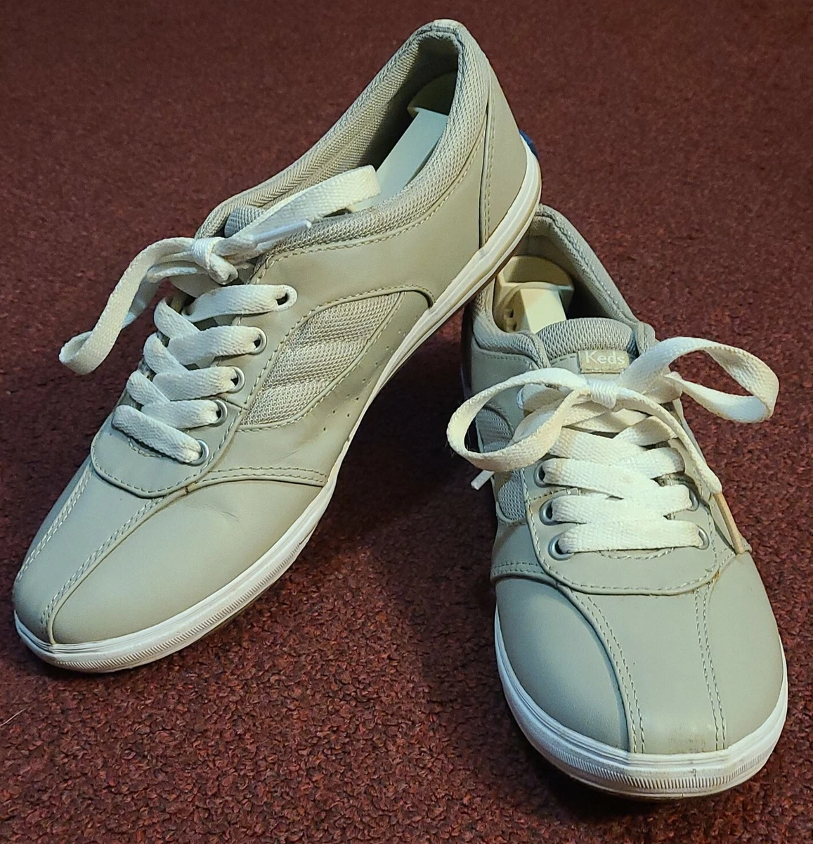 Tan leather deals keds