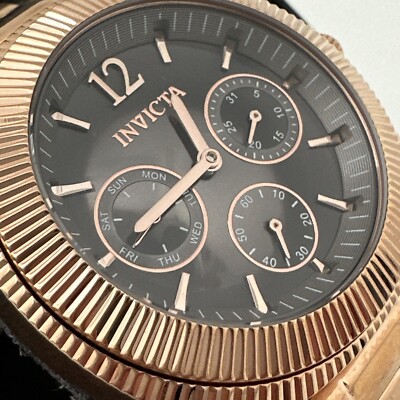 Invicta Women\'s Watch 23751 Angel Quartz Black Dial Rose Gold Stainless Steel Angel model 23751 | InvictaWatch.com main image 2