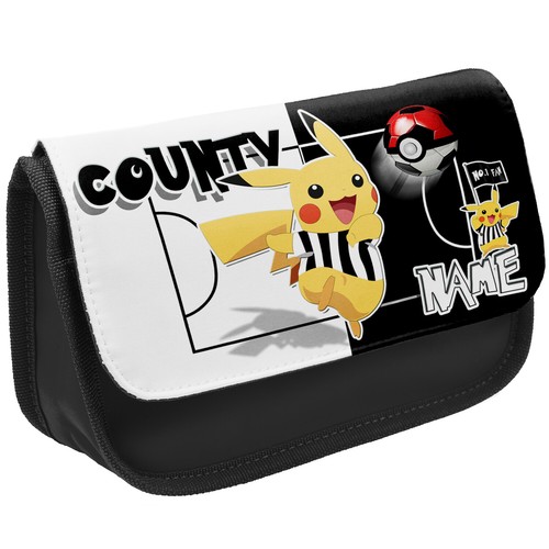 Football Pencil Case Pokemon School Stationary Bag Boys Kids Personalised Gift - Picture 49 of 67