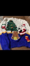 Fantetti Womens  Vintage Ugly Sweater Size Medium