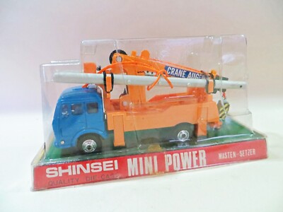 SHINSEI MINI POWER 4355 ''MERCEDES-BENZ KRANSCHNECKE LKW/LKW''. 1:60 MIB/BOXED