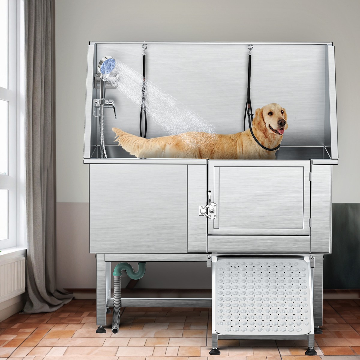 Professional Stainless Steel Dog Bathing Station 50