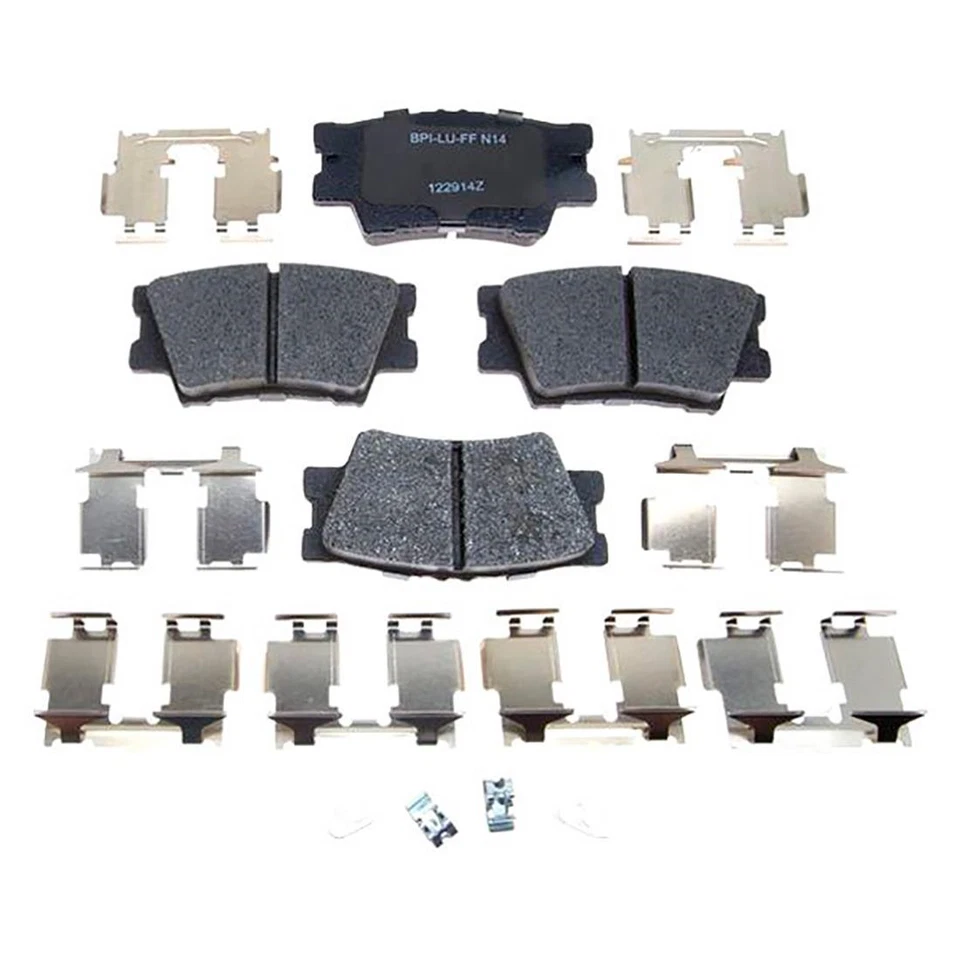 Pastillas de freno delanteras traseras de cerámica para Lexus HS250h 2010 2011 2012 -Raybestos R-Line Foto 2 de 4