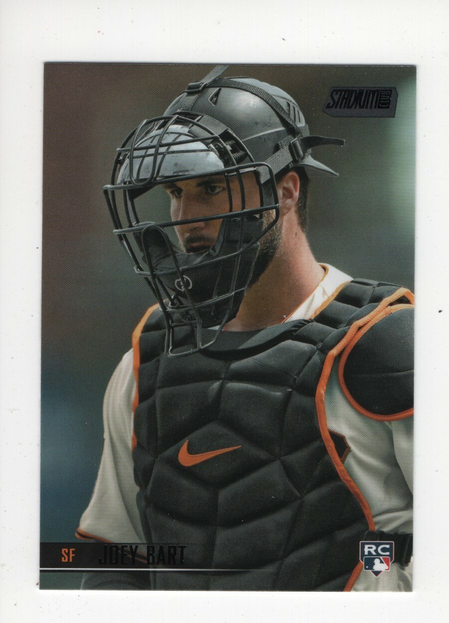 2021 TOPPS STADIUM CLUB BLACK FOIL ROOKIE JOEY BART SAN FRANCISCO GIANTS #241