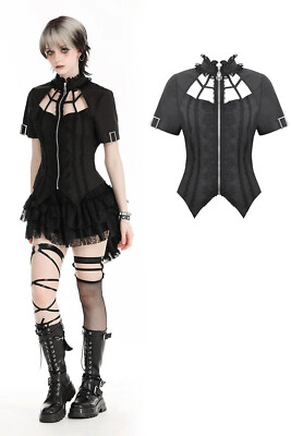 Dark In Love Gothic Top - Lil' Countess