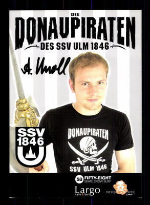 Andreas Knoll Autogrammkarte SSV Ulm 1846 Original Sign+A 163711