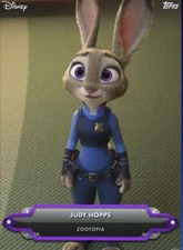 [DIGITAL] Topps Disney - Judy Hopps - S1 2023 Tier 5 - Purple Base