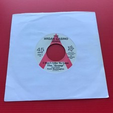 THE GROUP CECIL WASHINGTON I Don't Like To Lose 2016 UK 7" PROMO vinyl single 45