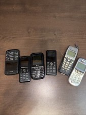 Lot Of 6 Vintage Cell Phones Parts Only Untested