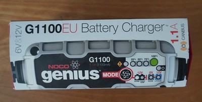 NOCO Genius G1100 Ladegerät 6V/12V 1.1A kaum benutzt DEFEKT ORIGINAL Gerät!