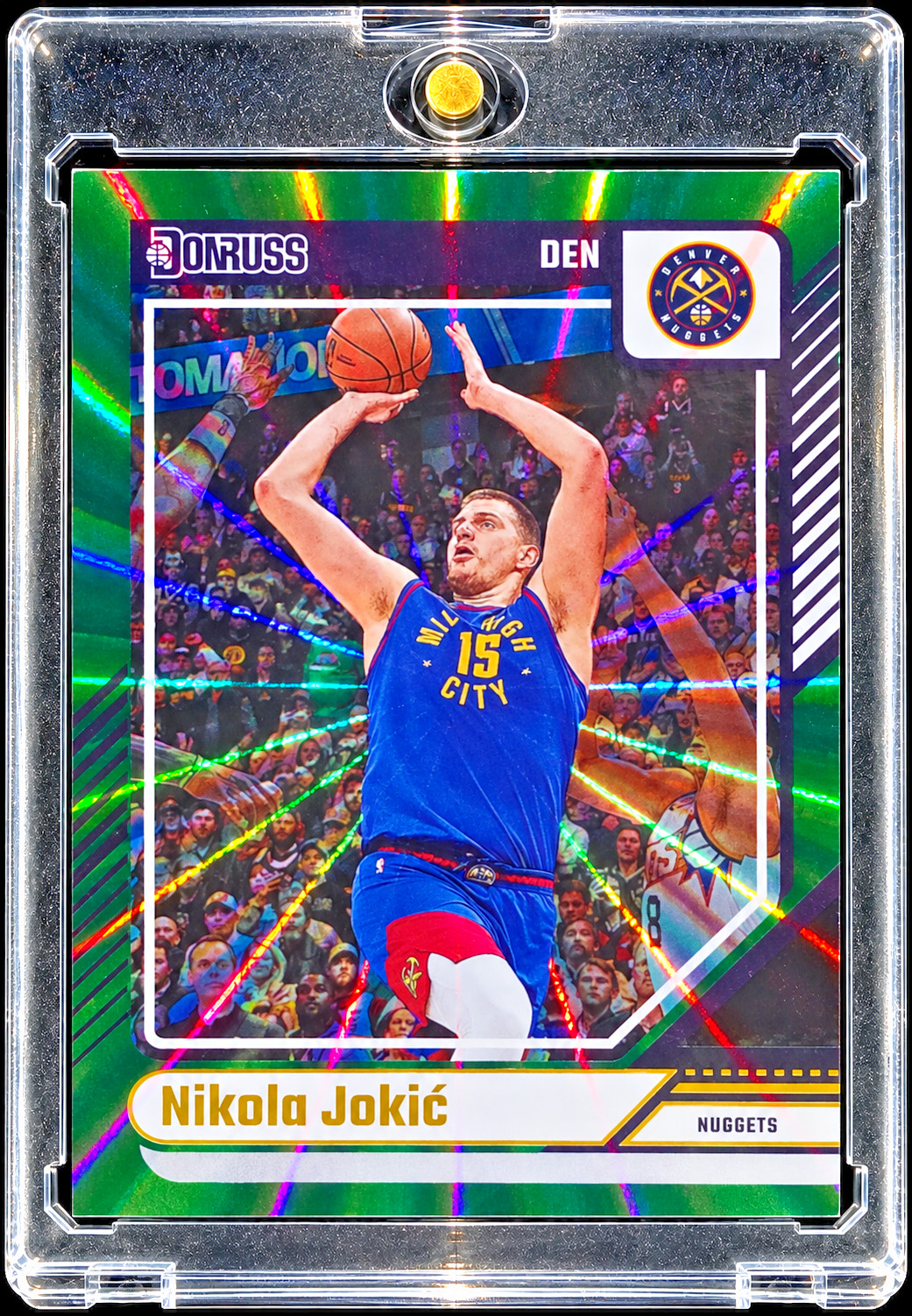 Nikola Jokic DENVER NUGGETS LASER REFRACTOR